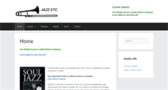 Desktop Screenshot of jazzetc.net